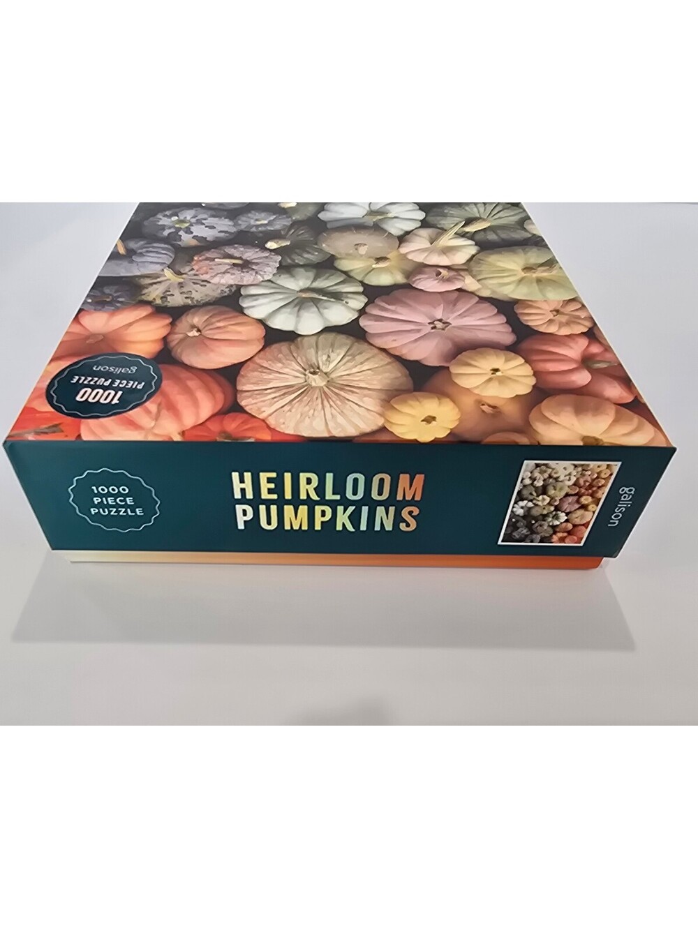 Galison Heirloom Pumpkins 1000 Piece Puzzle - Picture 3 of 6